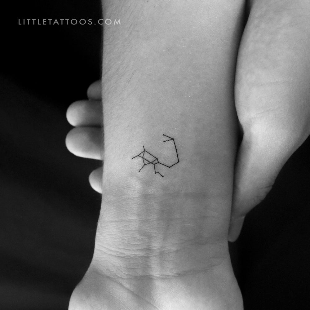 female small sagittarius tattoo 0021