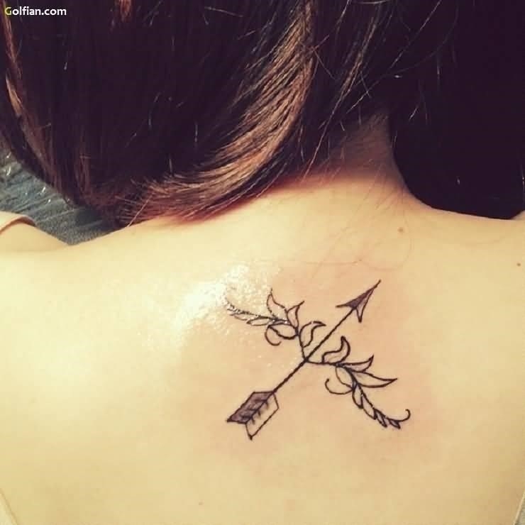 female small sagittarius tattoo 0022