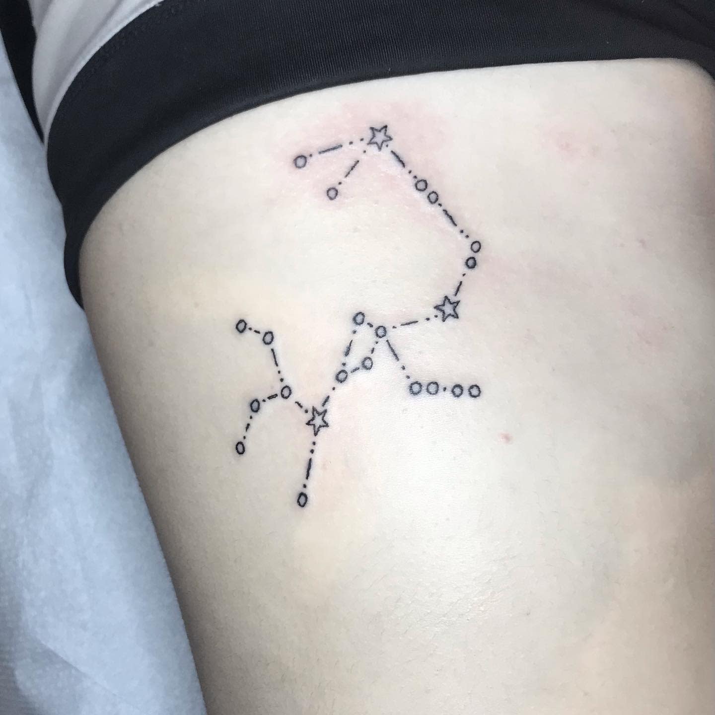 female small sagittarius tattoo 0029