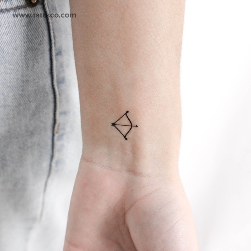 female small sagittarius tattoo 0037