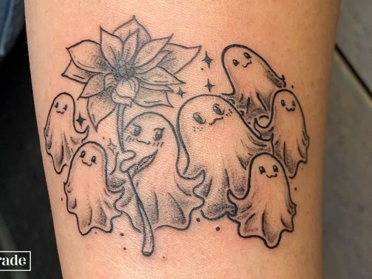 feminine creepy cute tattoo ideas