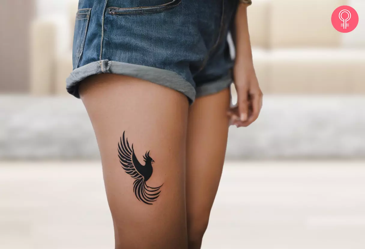 feminine leg tattoo ideas 0061