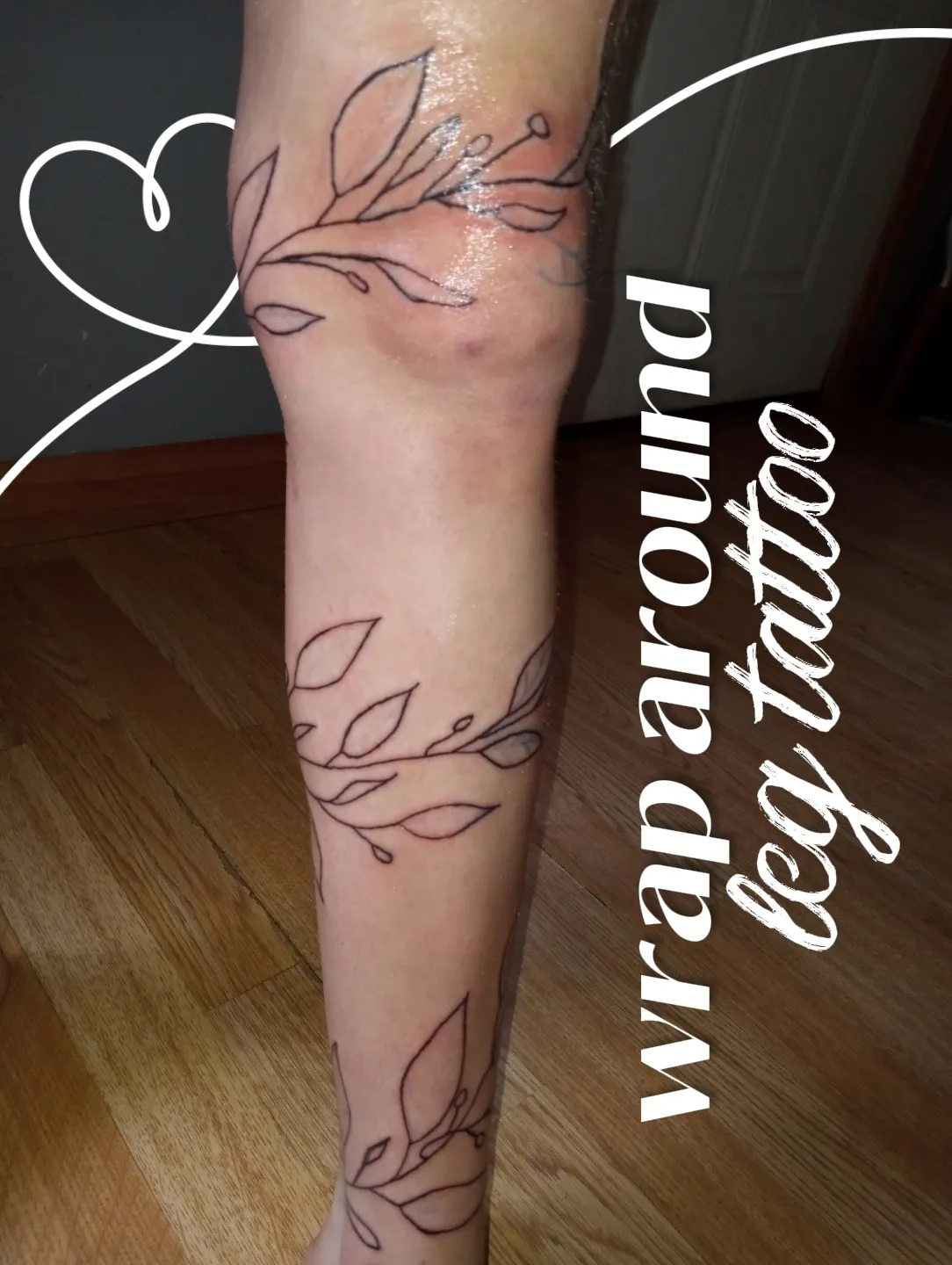 feminine leg tattoo ideas 0077