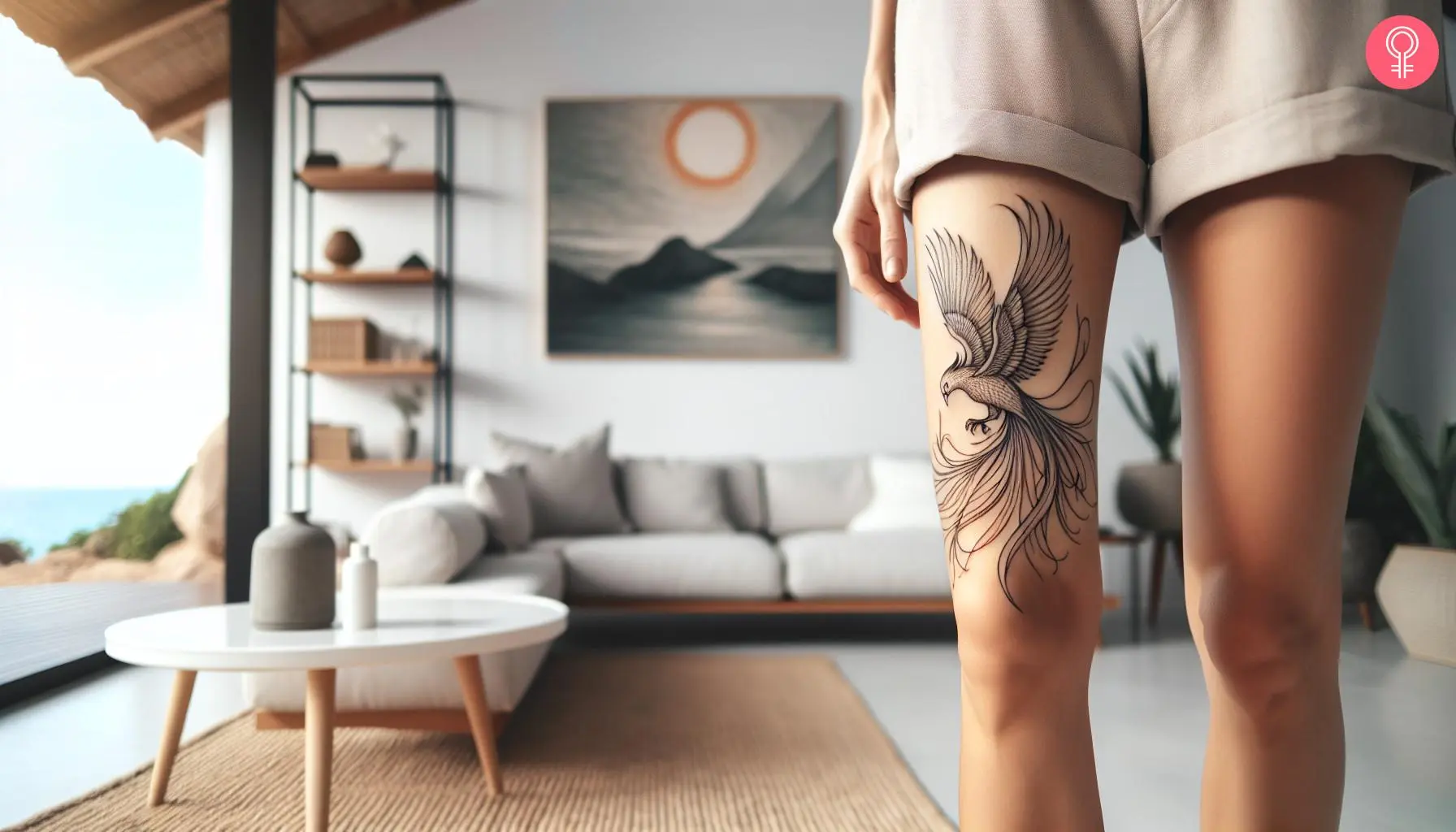 feminine leg tattoo ideas 0079