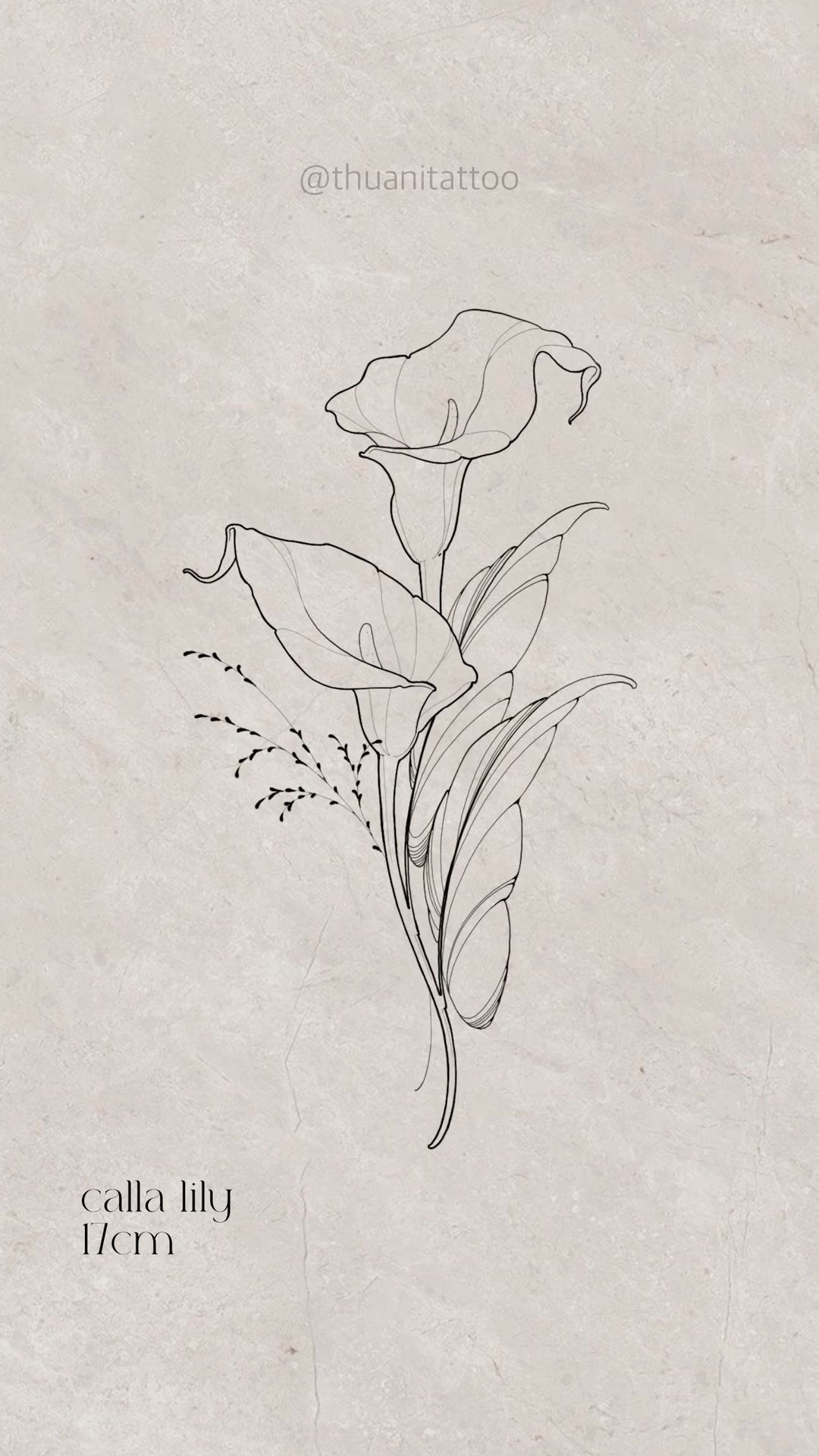 feminine lily tattoo ideas