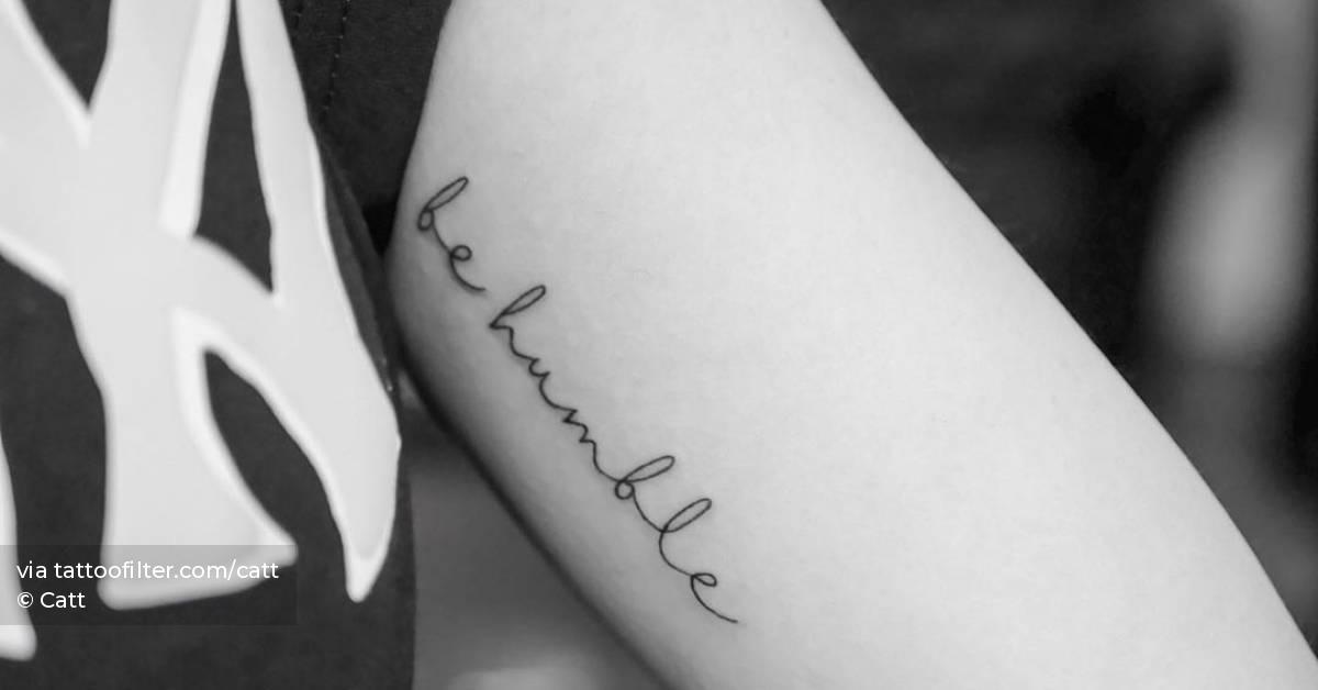 feminine small cursive tattoo 0040