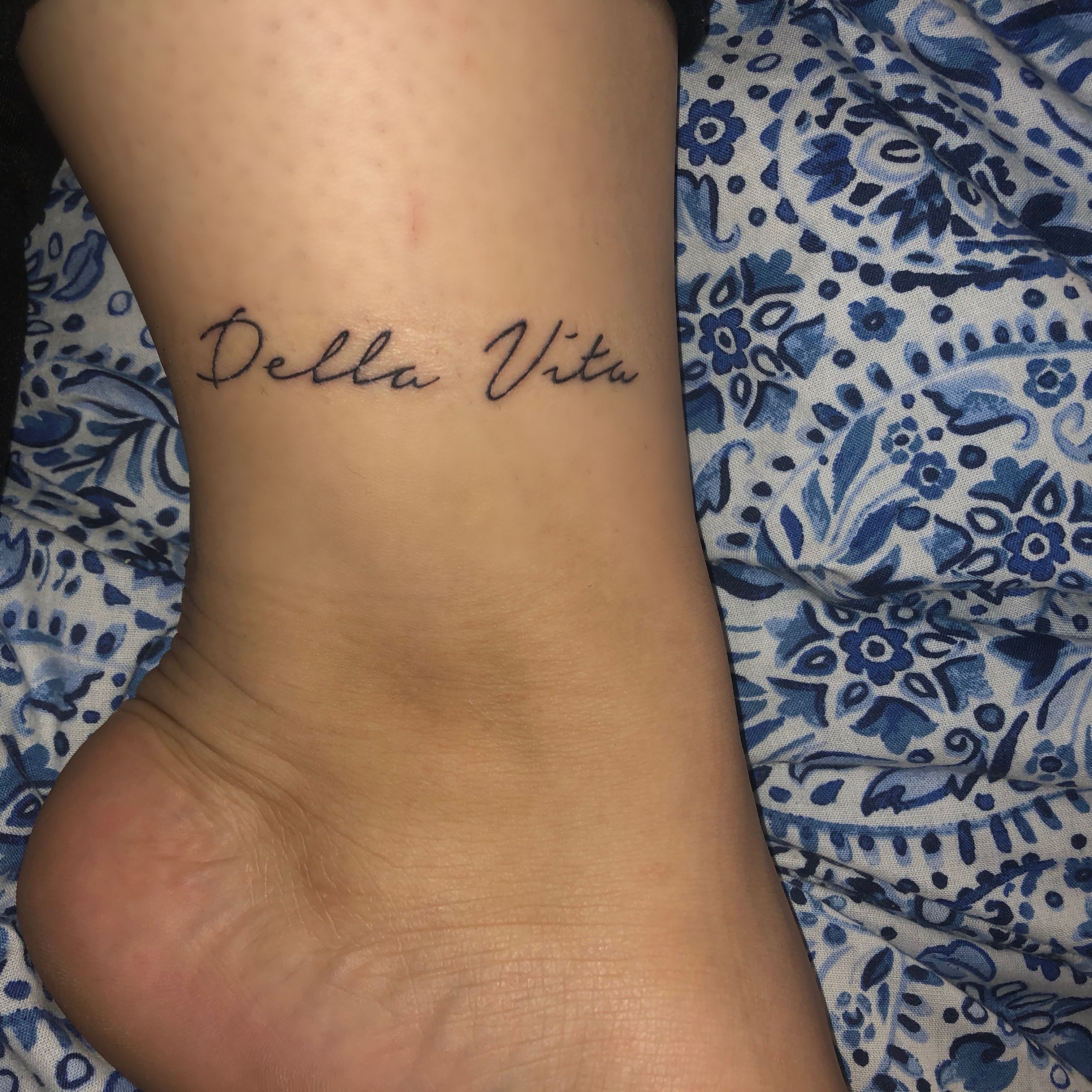 feminine small cursive tattoo 0081