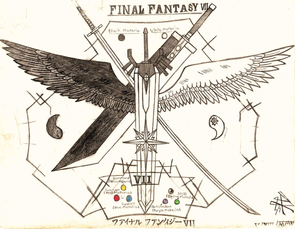 Final Fantasy tattoo ideas 0010