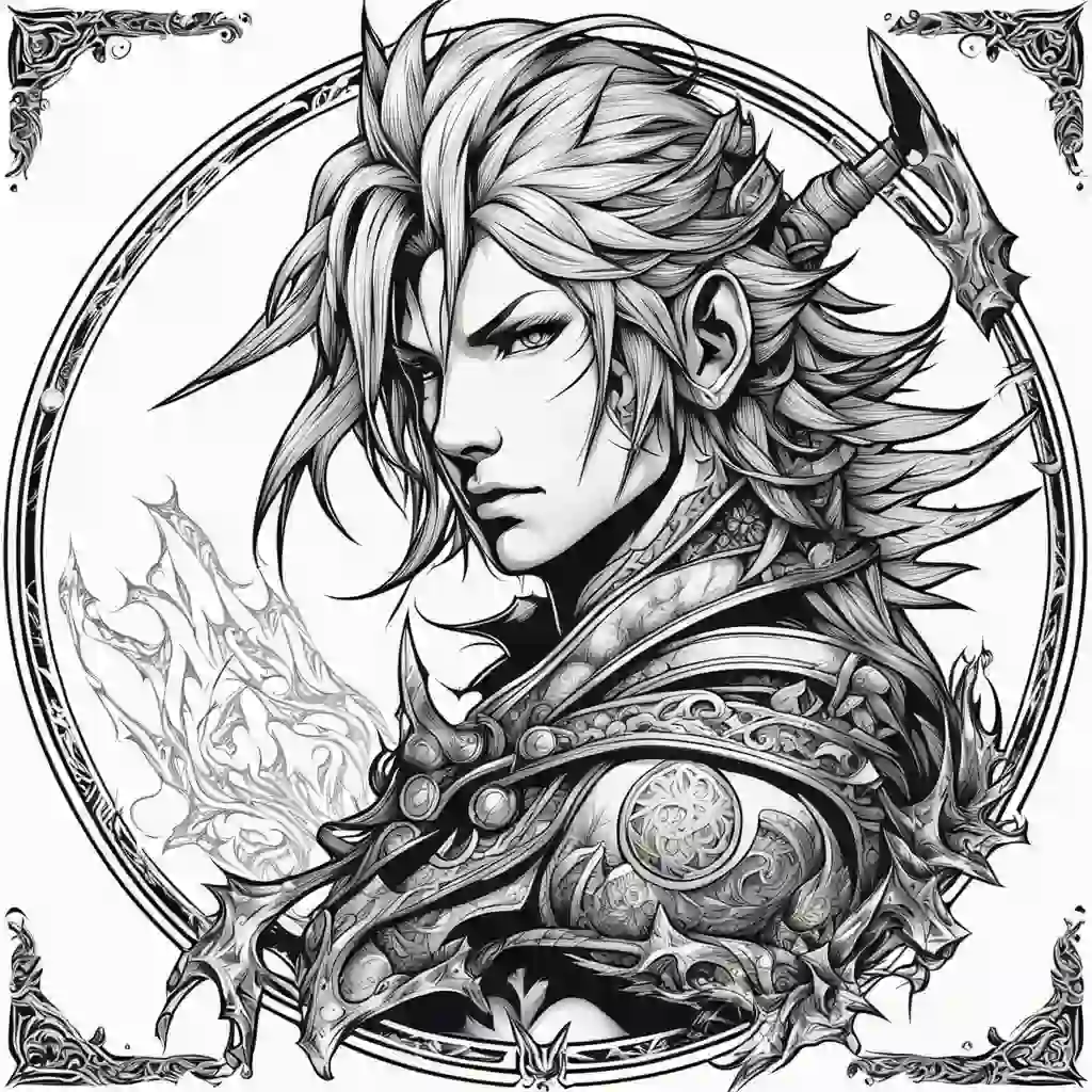 Final Fantasy tattoo ideas 0039