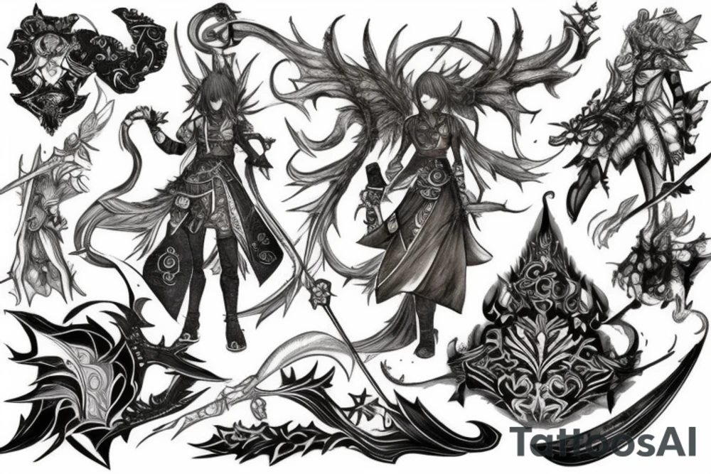 Final Fantasy tattoo ideas 0054