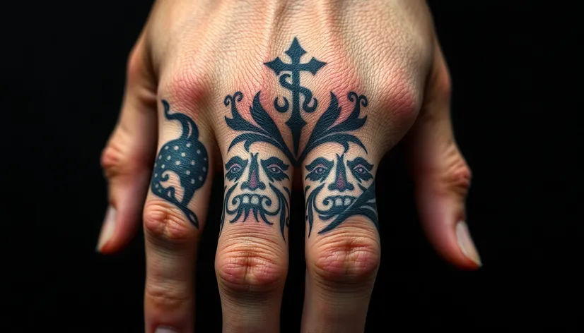 finger tattoo ideas for men 0042