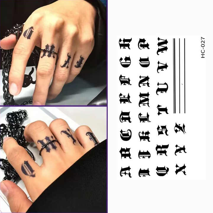 finger tattoo ideas for men 0096