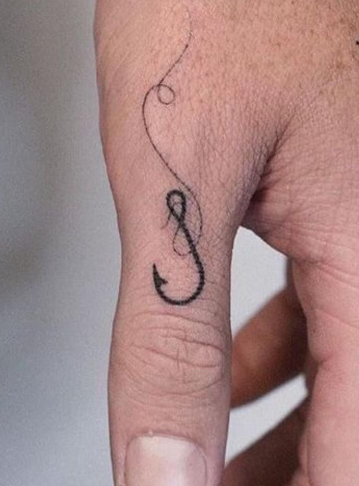 fish hook tattoo ideas 0031