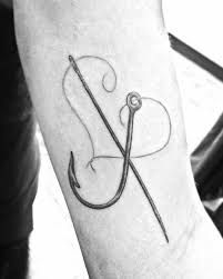 fish hook tattoo ideas 0075