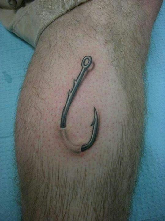 fish hook tattoo ideas 0084