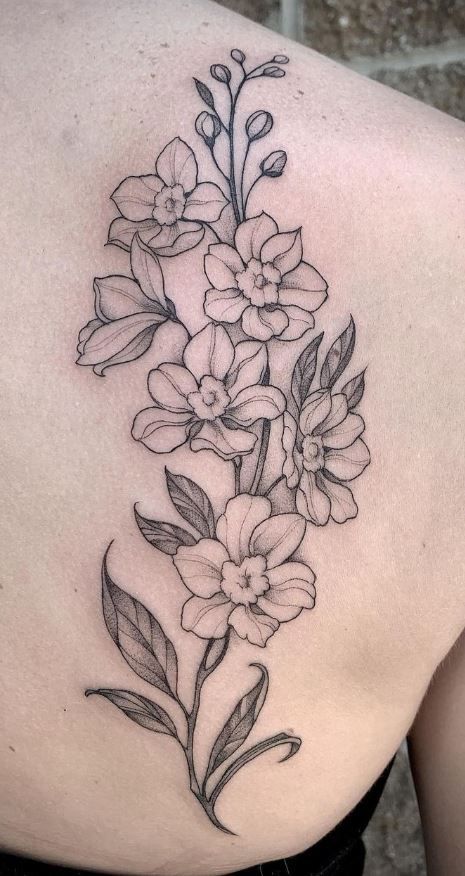 floral tattoo ideas 0026