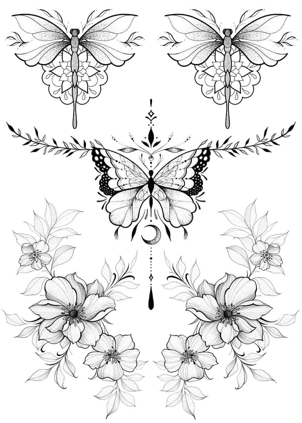 floral tattoo ideas 0054