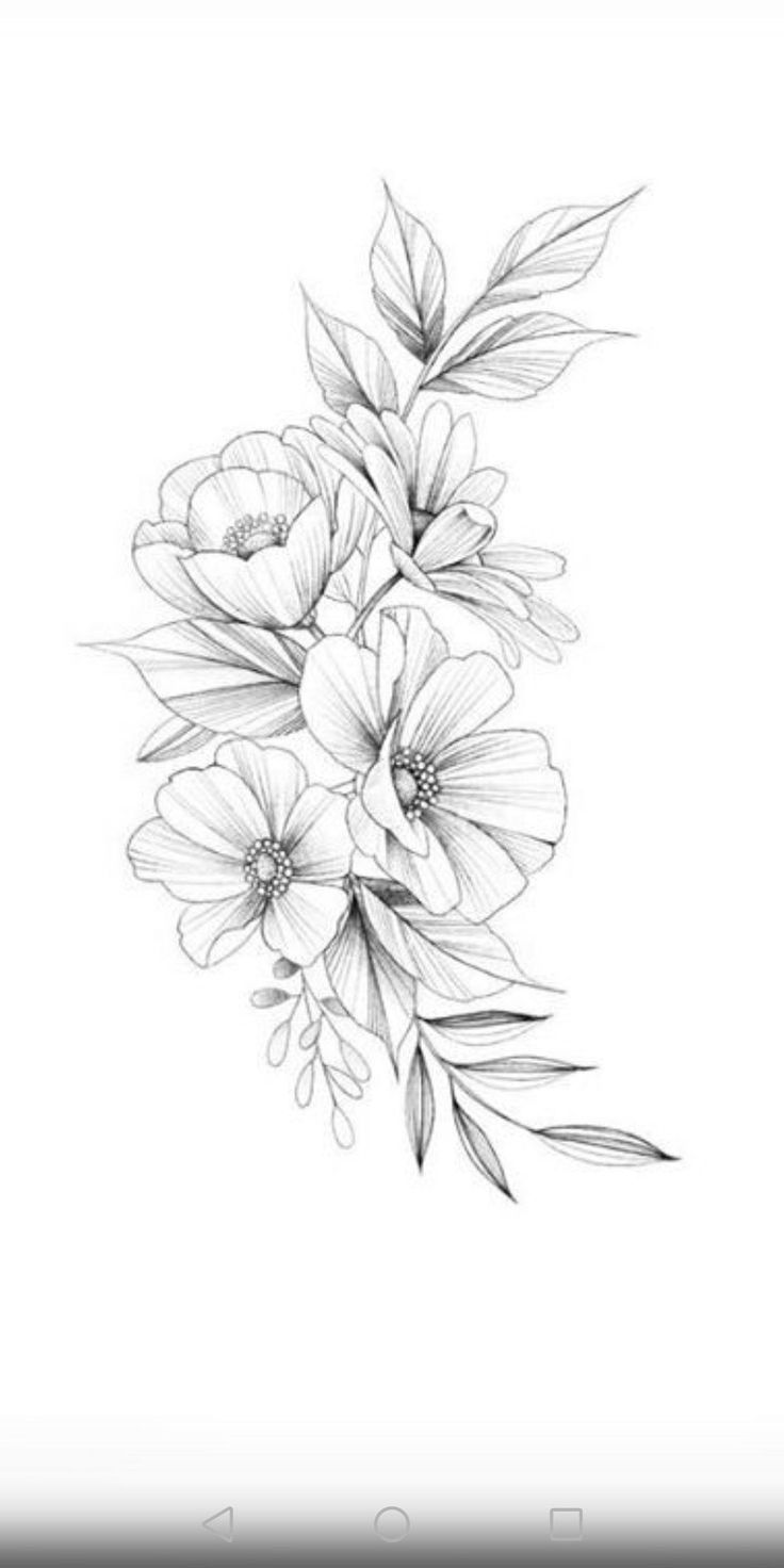 floral tattoo ideas 0069