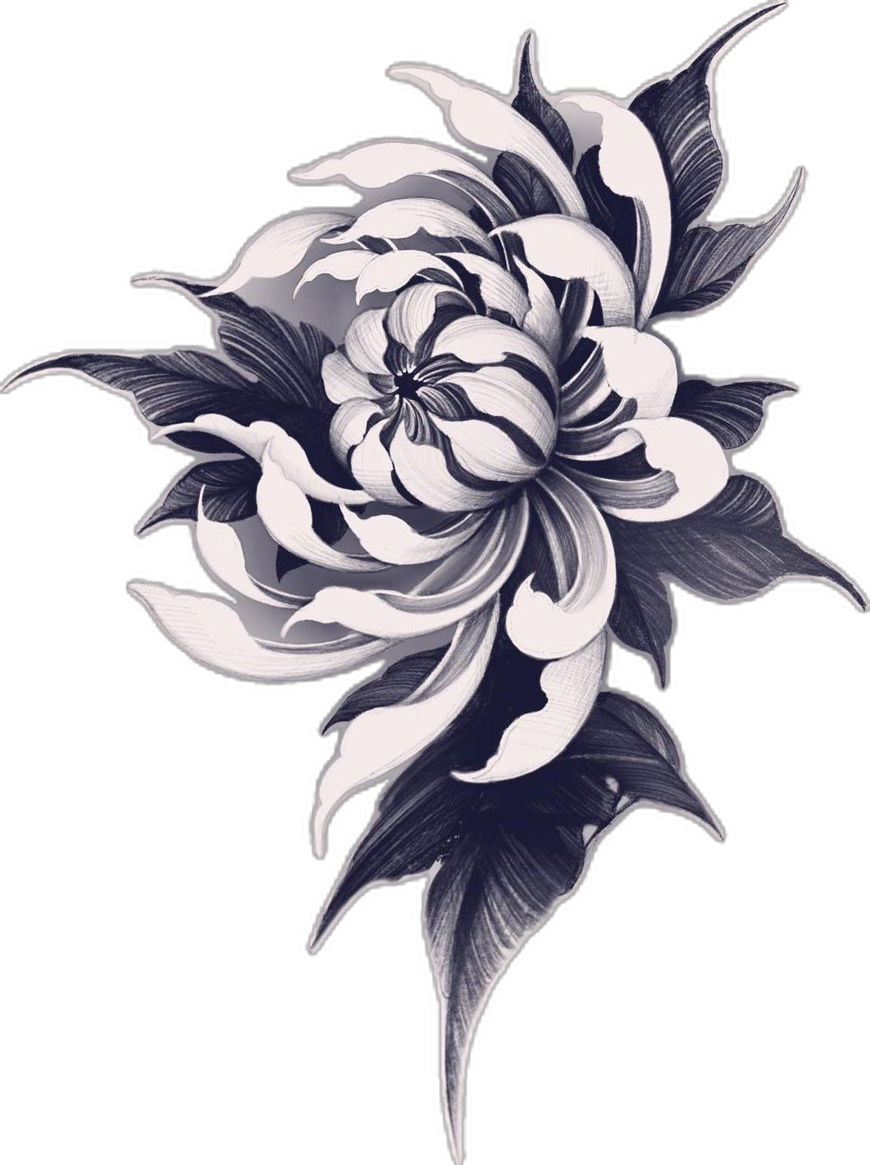 Flower shoulder tattoo ideas 0040