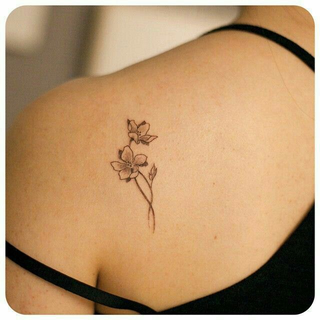 Flower shoulder tattoo ideas 0077