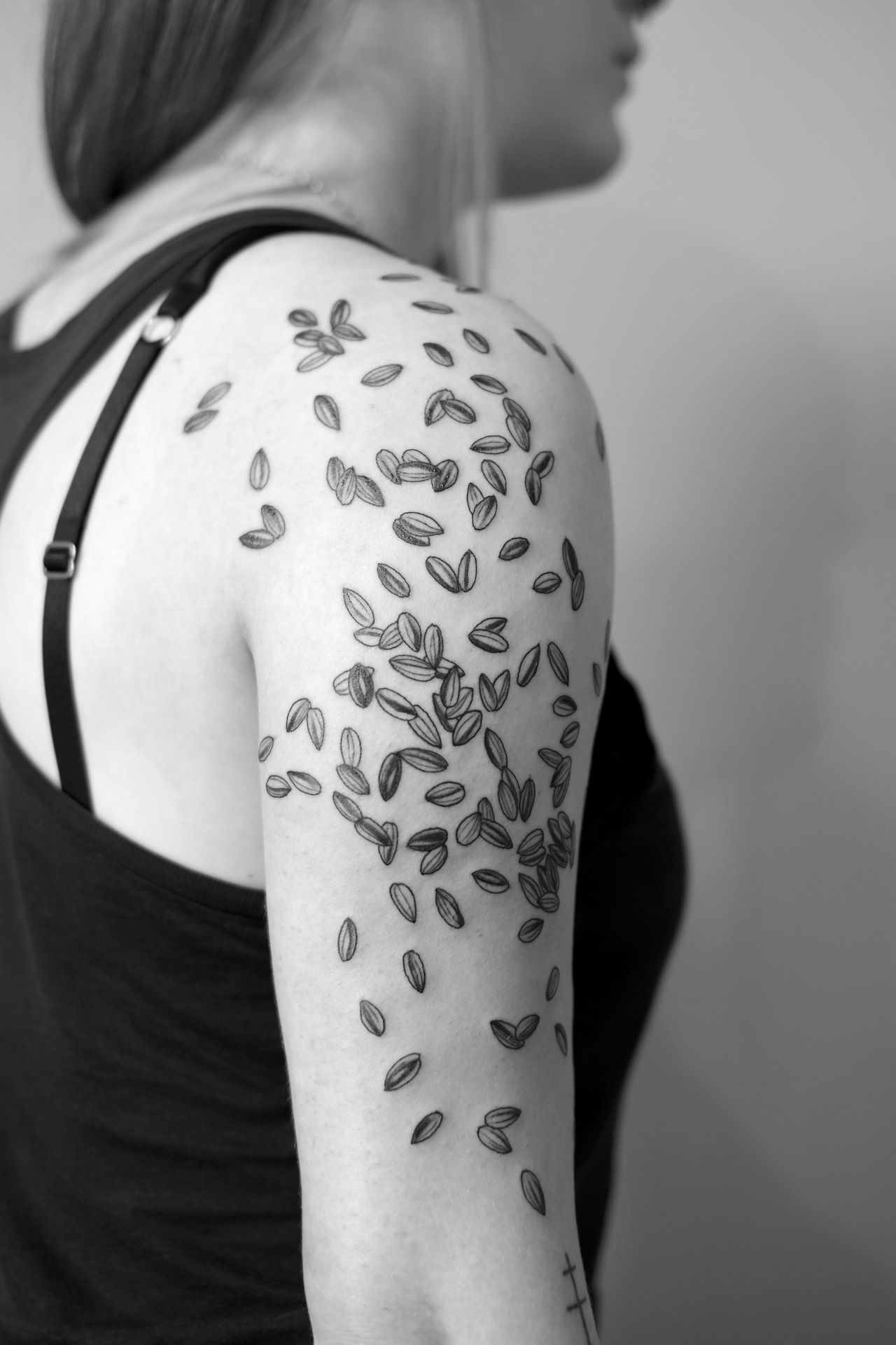 Flower shoulder tattoo ideas 0096