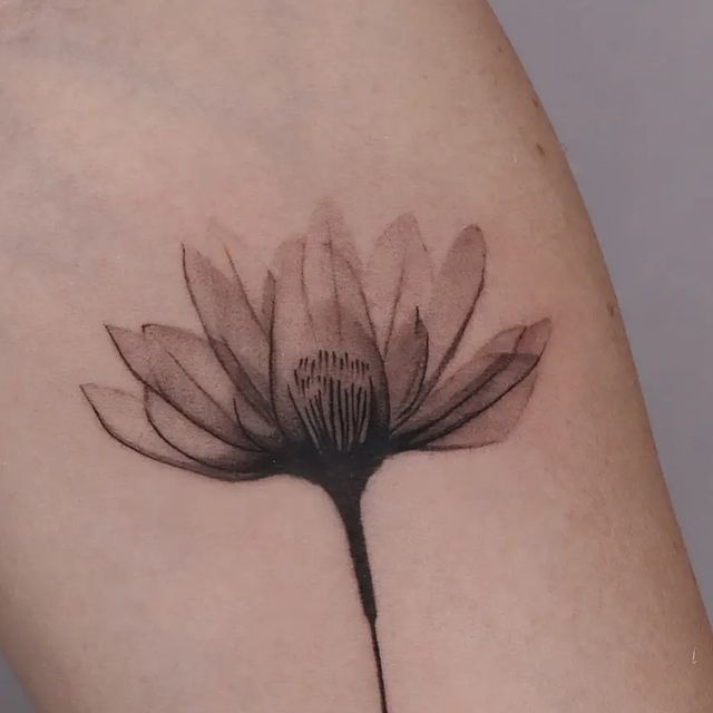 Flower shoulder tattoo ideas 0099