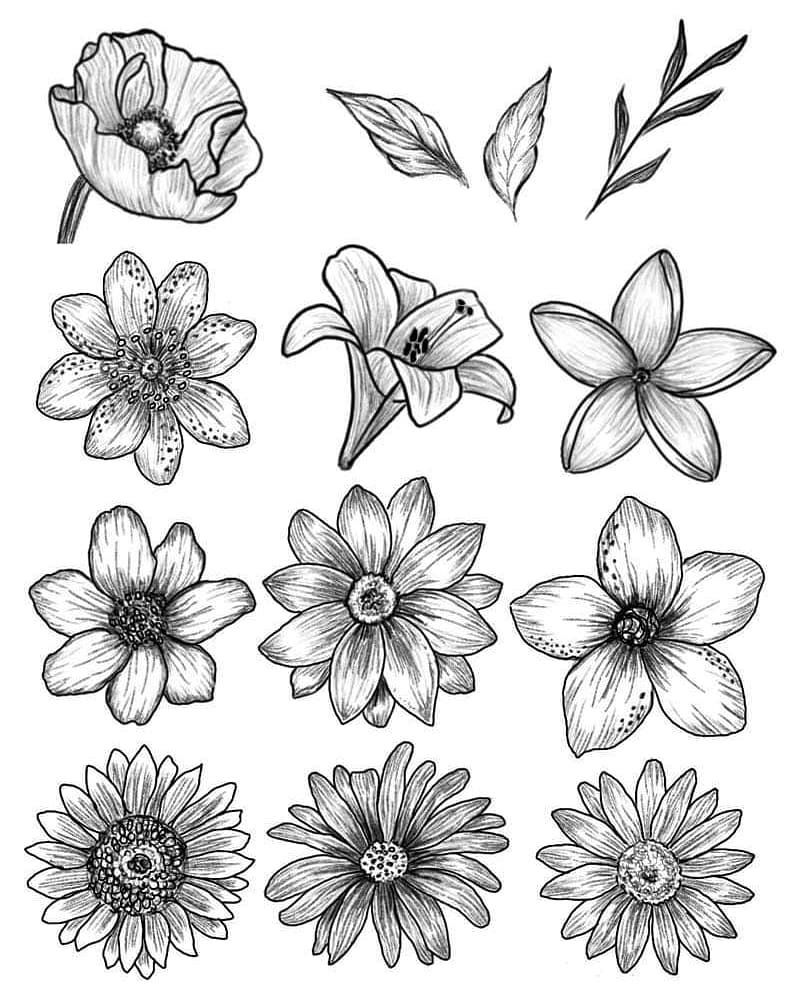 flower tattoo ideas 0086