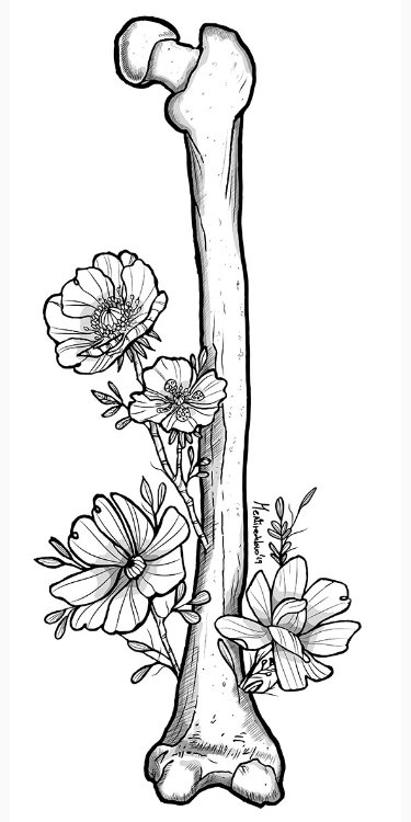 Flower thigh tattoo ideas 0037