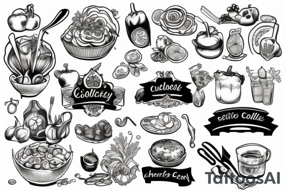 food tattoo ideas 0061