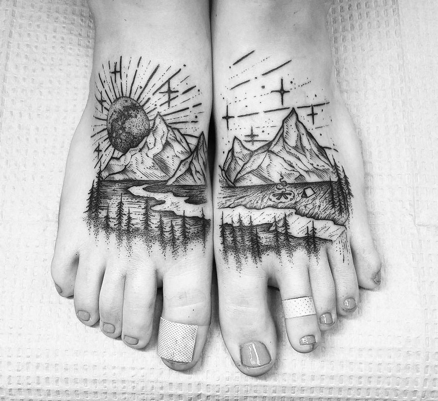 foot tattoo ideas 0081