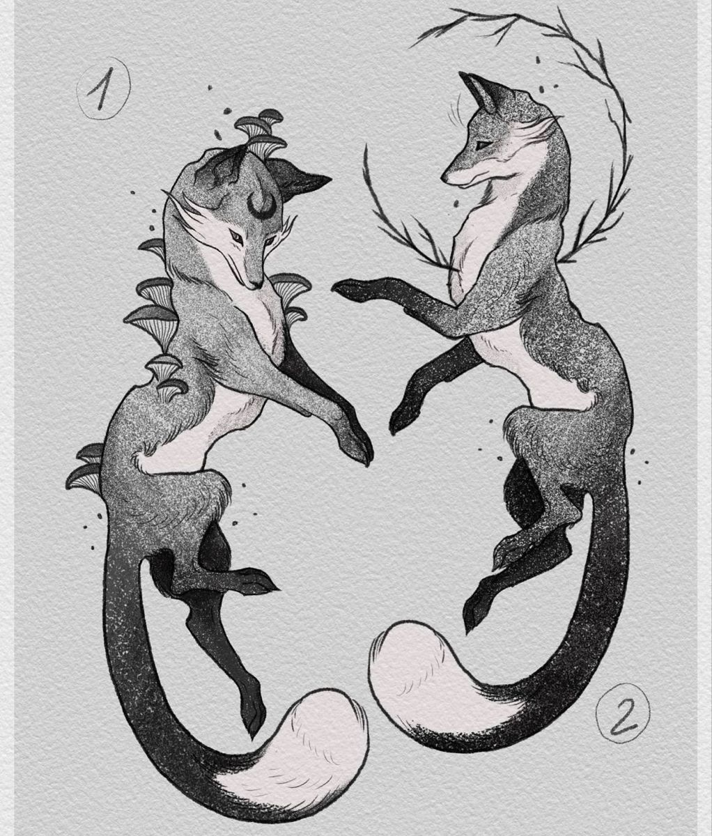 fox tattoo ideas 0011