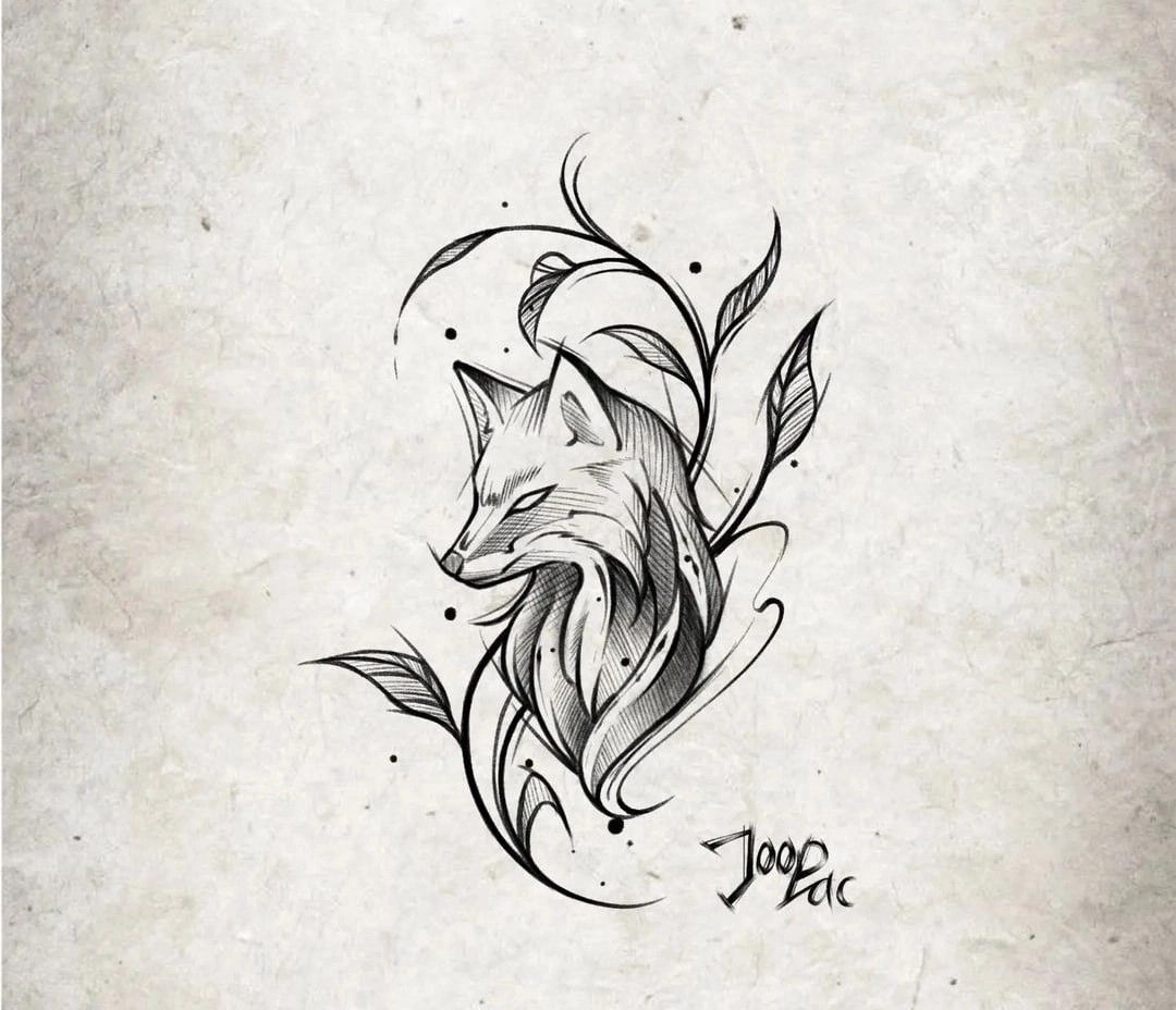 fox tattoo ideas 0031