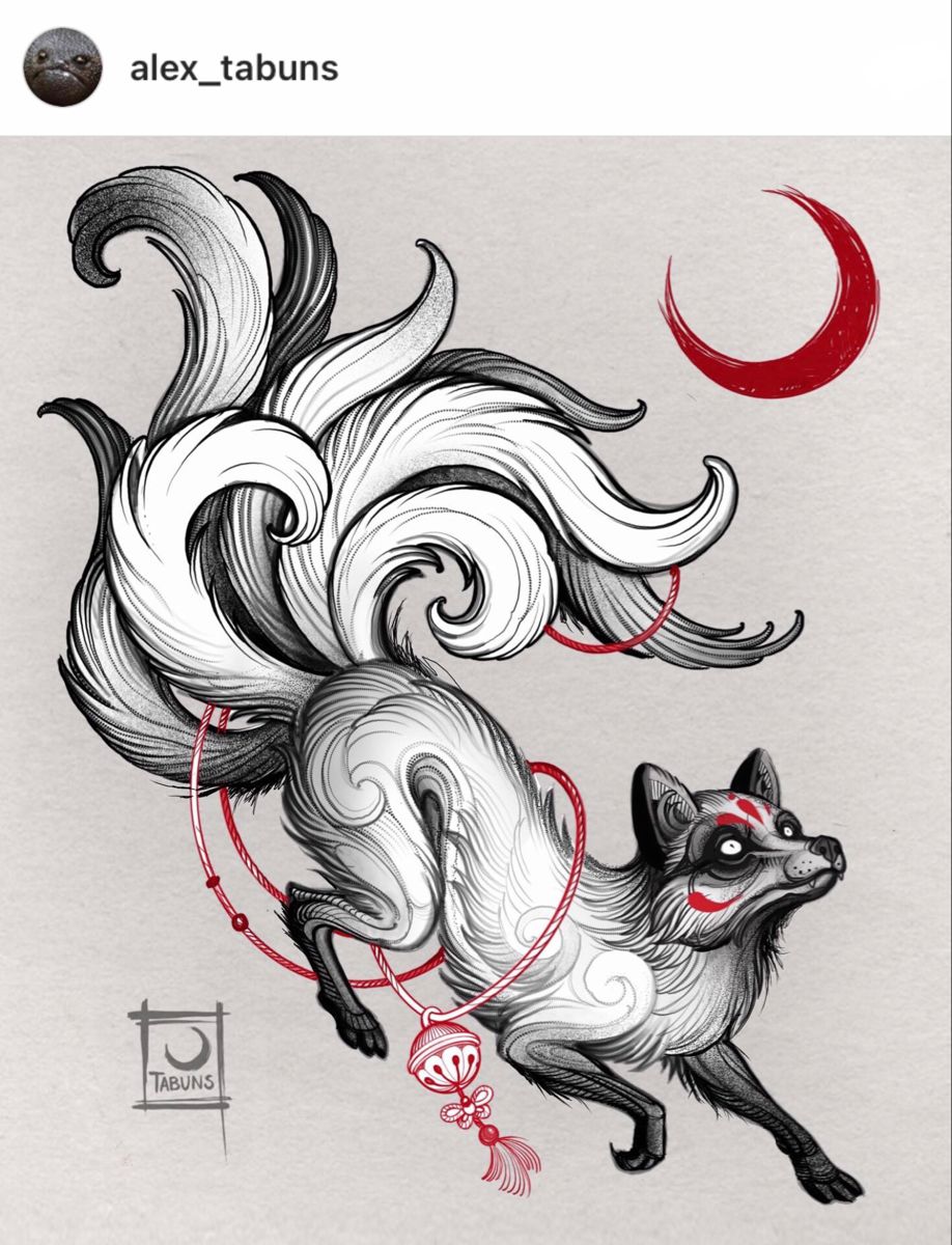 fox tattoo ideas 0043