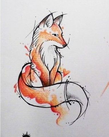 fox tattoo ideas 0046