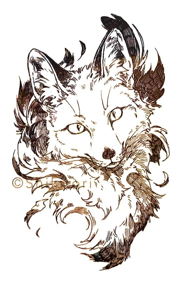 fox tattoo ideas 0084