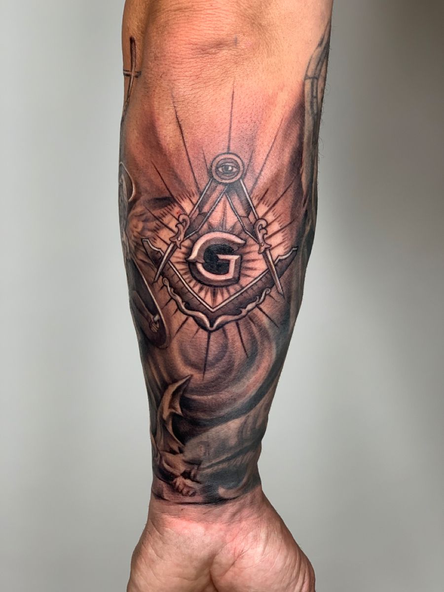 Freemason tattoo ideas 0017