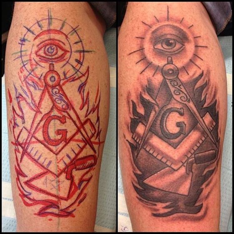 Freemason tattoo ideas 0020