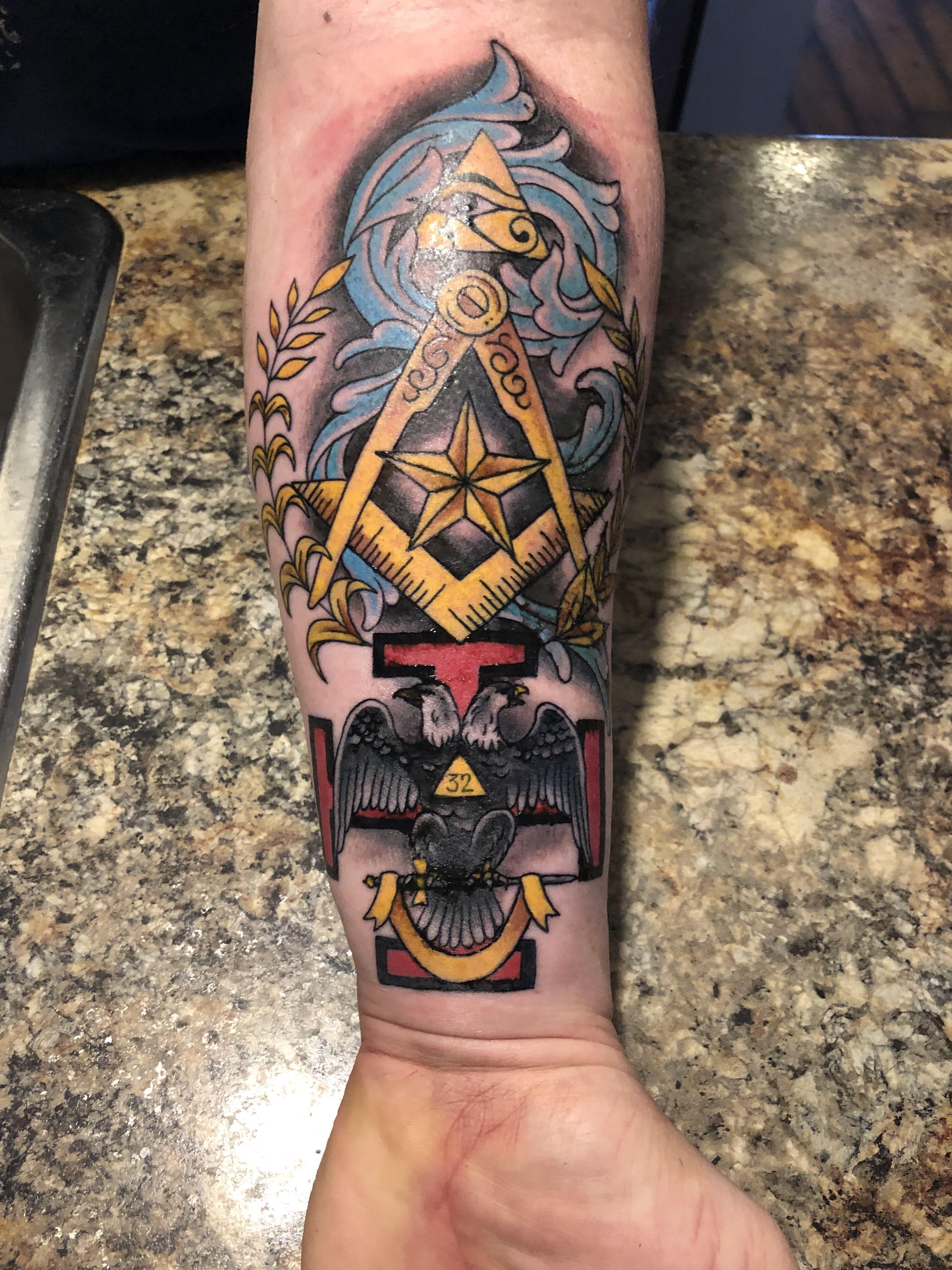 Freemason tattoo ideas 0036