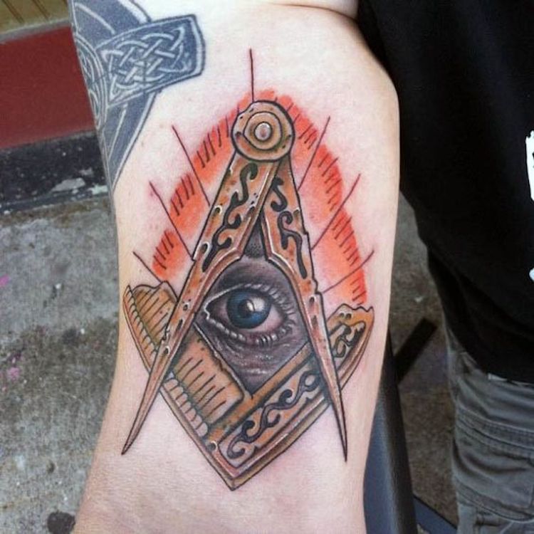 Freemason tattoo ideas 0051