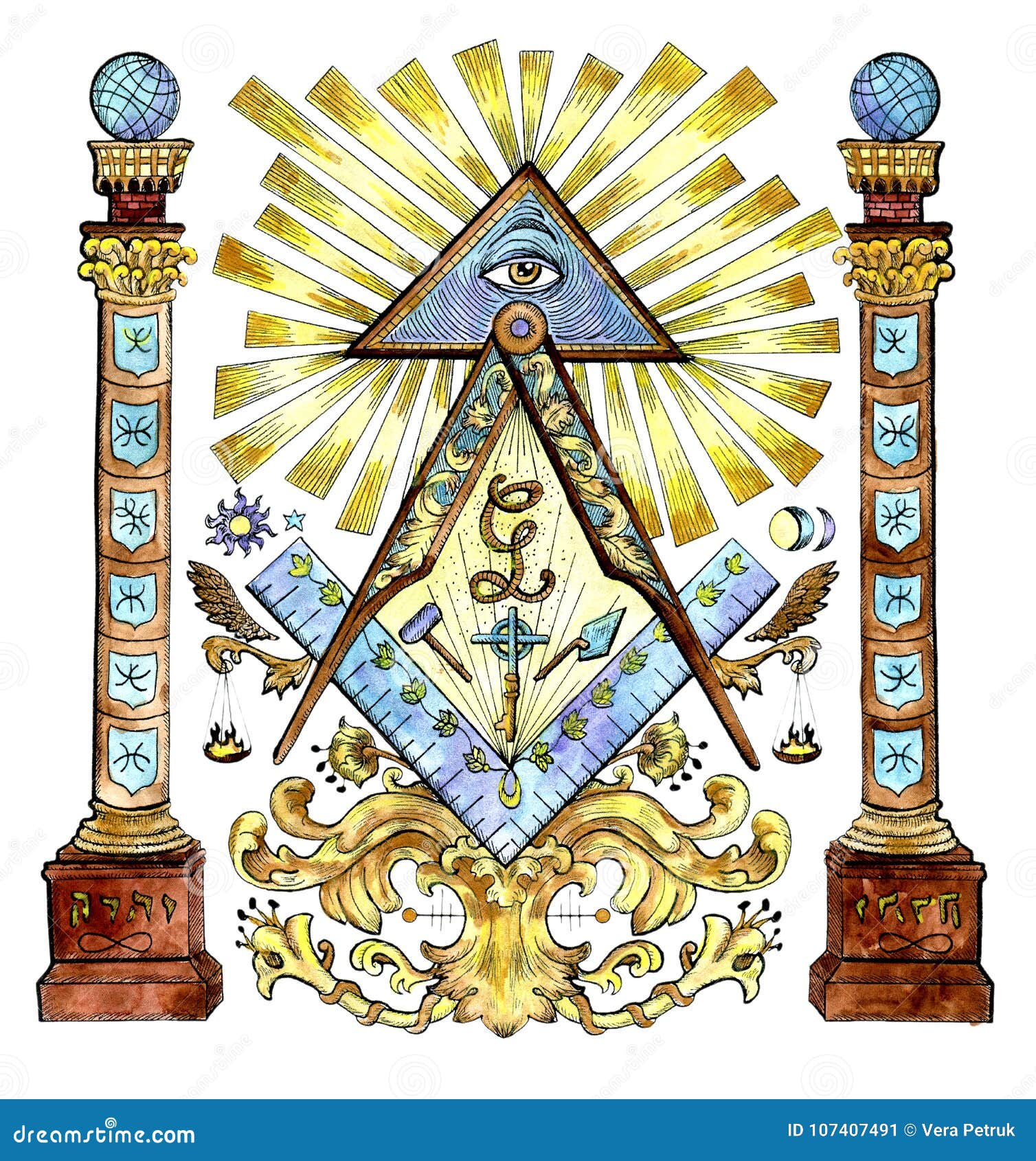 Freemason tattoo ideas 0065