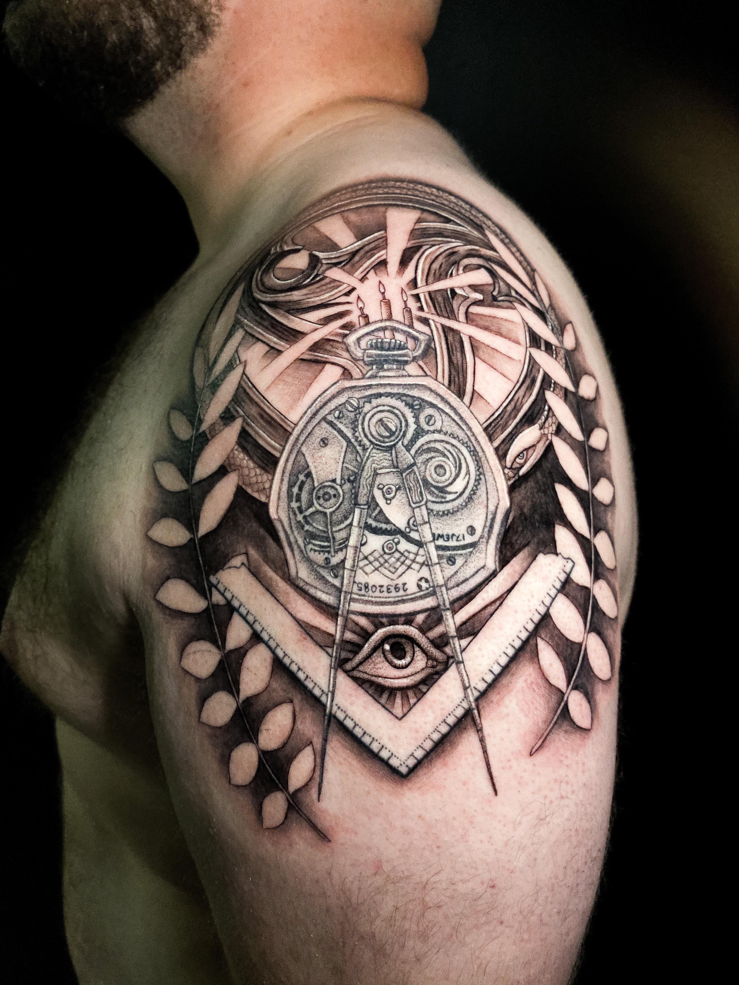 Freemason tattoo ideas 0084