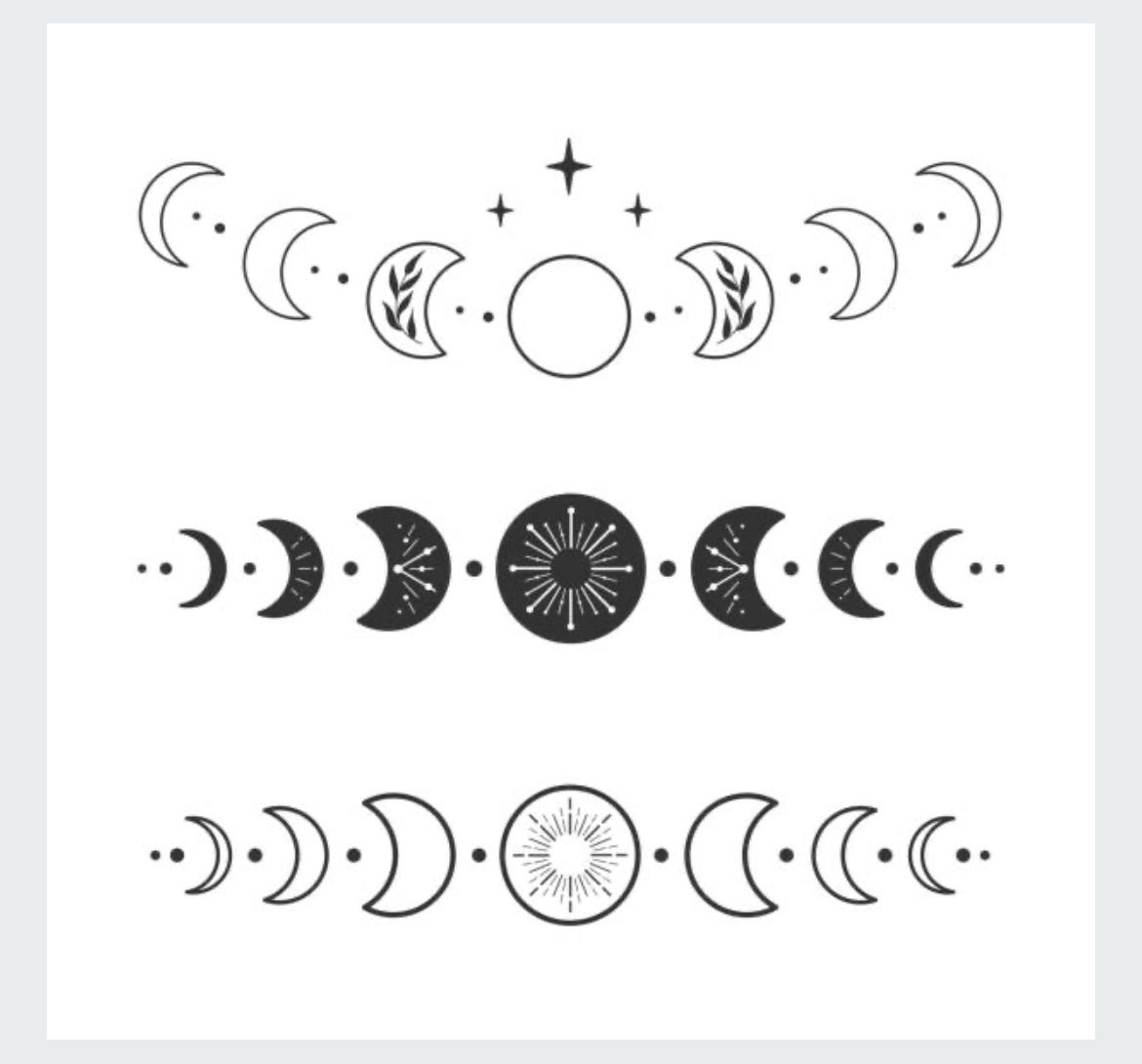 full moon tattoo ideas 0010