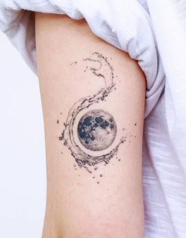 full moon tattoo ideas 0017