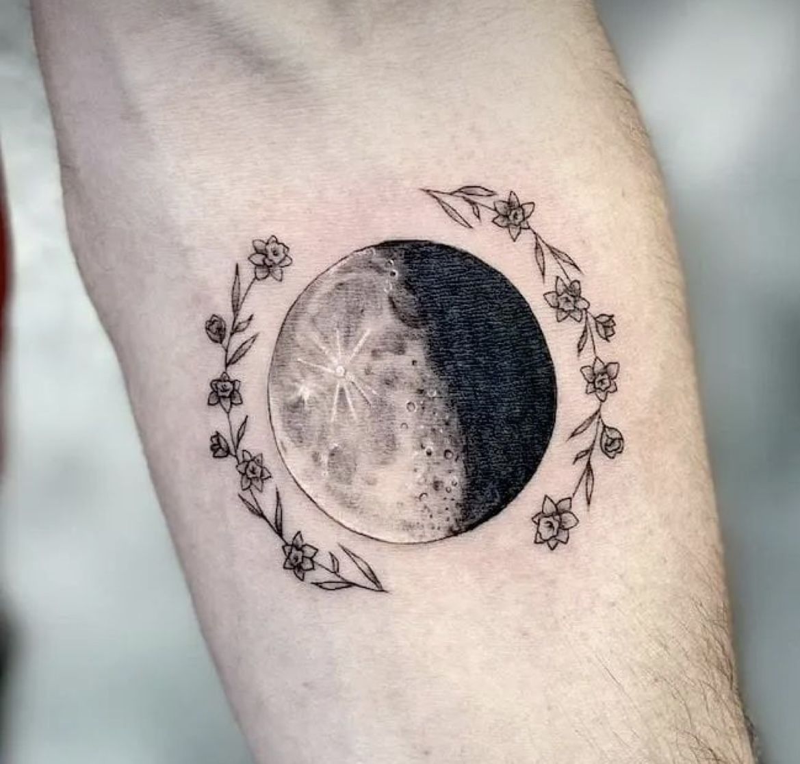 full moon tattoo ideas 0066