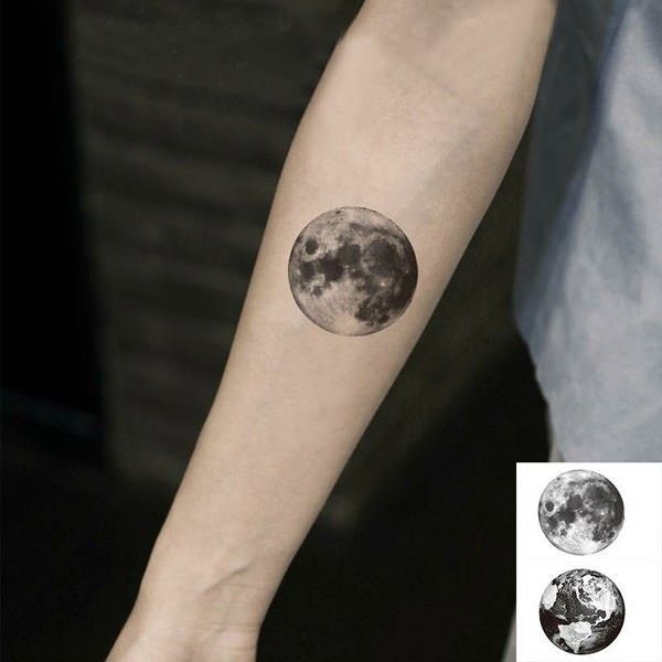 full moon tattoo ideas 0089