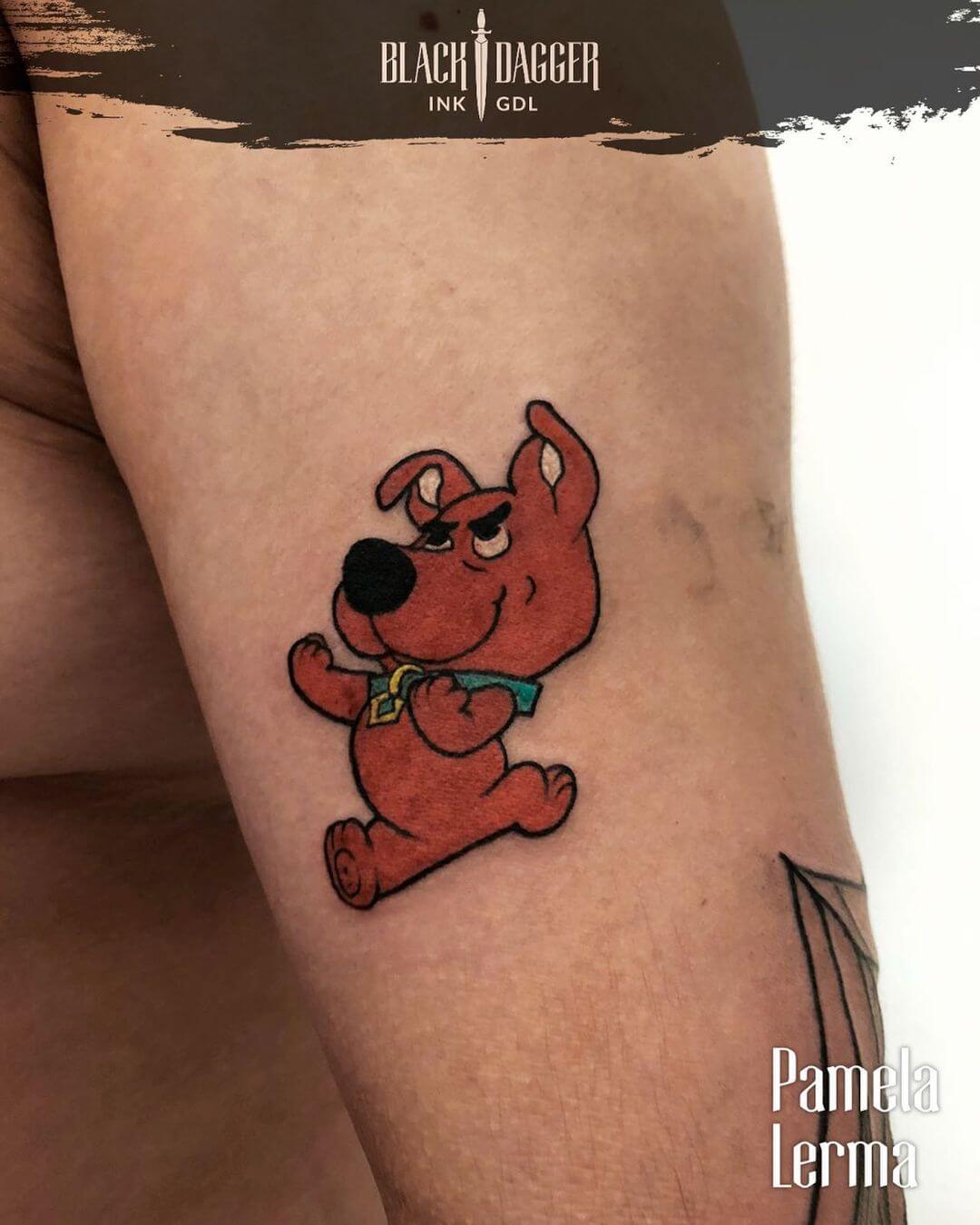 fun Scooby Doo tattoo themes