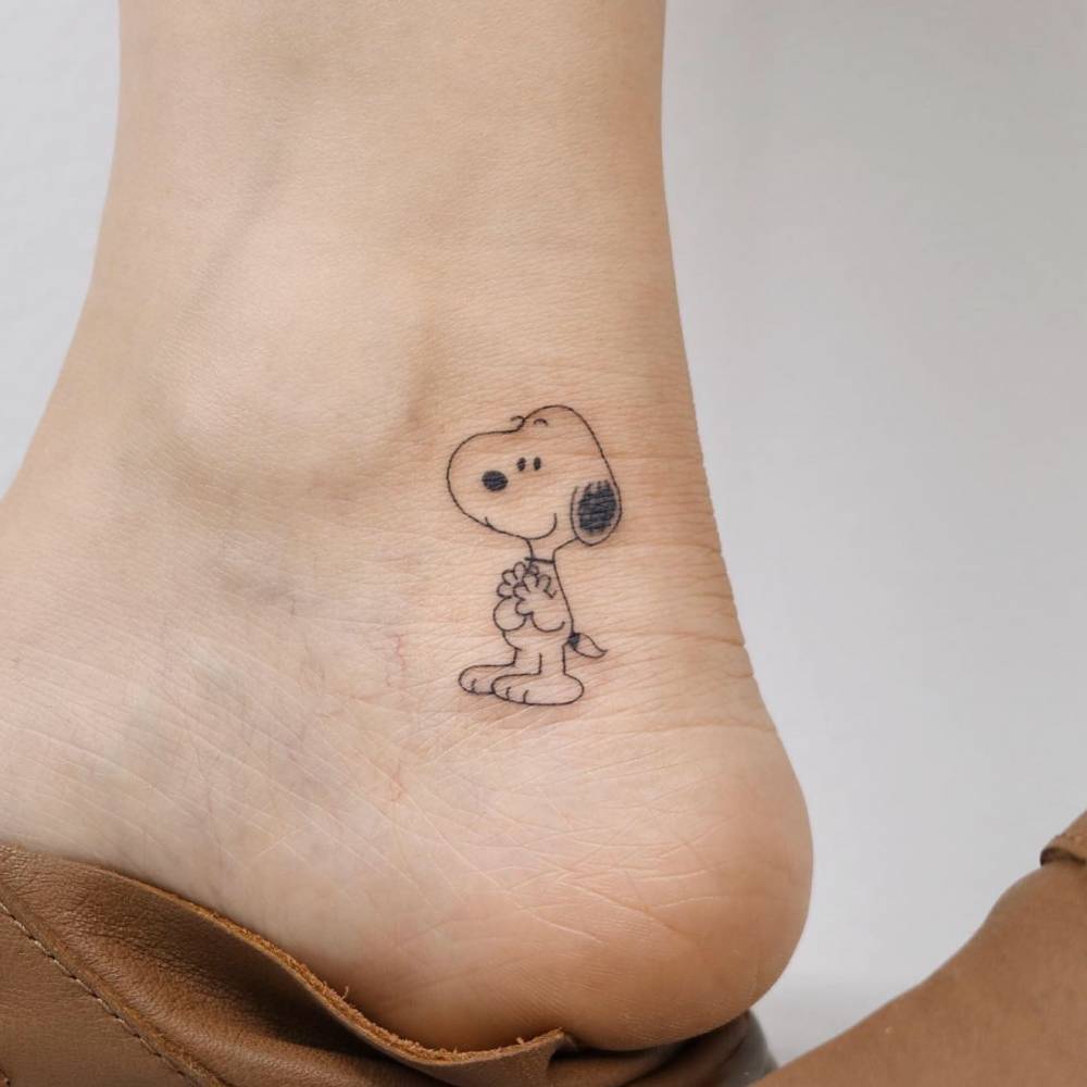 fun Snoopy tattoo placements