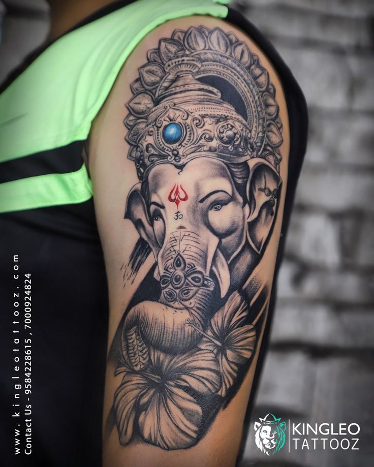 Ganesha tattoo ideas 0025