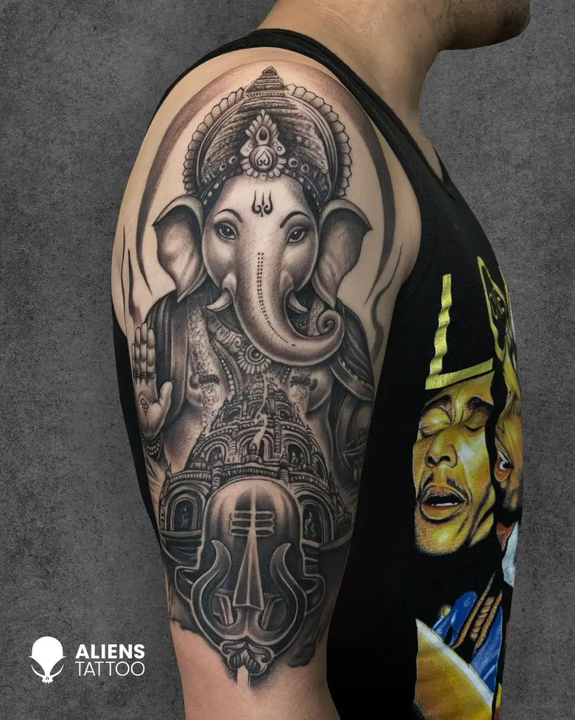 Ganesha tattoo ideas 0027