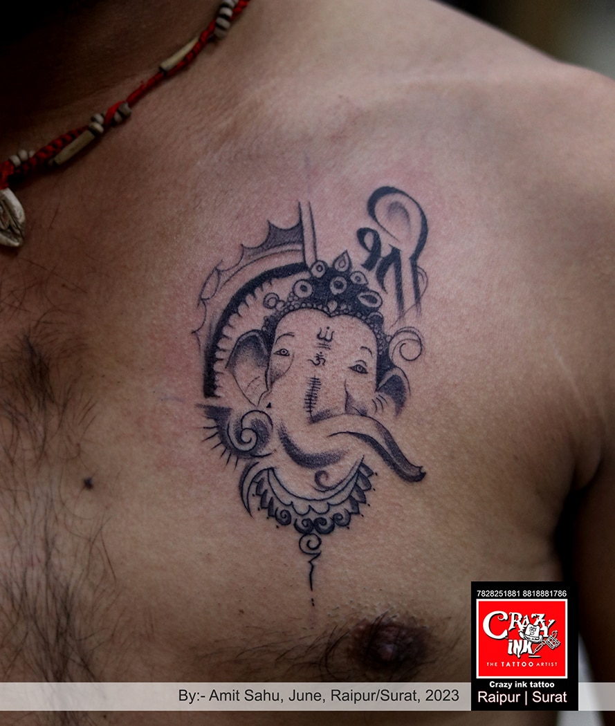 Ganesha tattoo ideas 0036